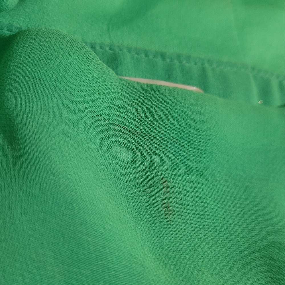 Funky Soul Sz S Chic Green Halter Mini Dress - Picture 9 of 12